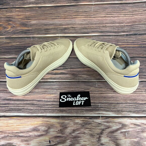 Rothy's Men's The RS02 Tan Comfort Lace Up Knit Shoes Size 9.5 - Picture 5 of 8